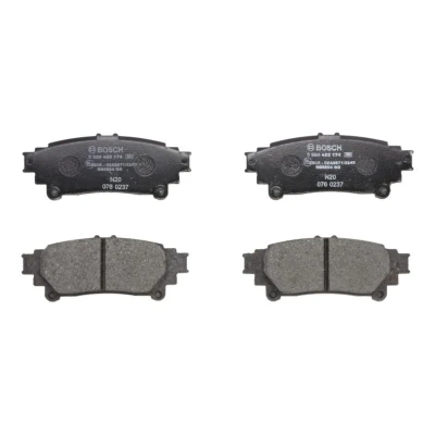 Abbildung von BOSCH 0 986 495 174 Bremsbelagsatz Low Metallic mit Montageanleitung TOYOTA: Prius Plus, LEXUS: RX III, IS 3