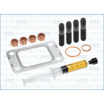 Abbildung von AJUSA JTC11282 Montagesatz, Lader with studs, syringe oil mit Dichtungen