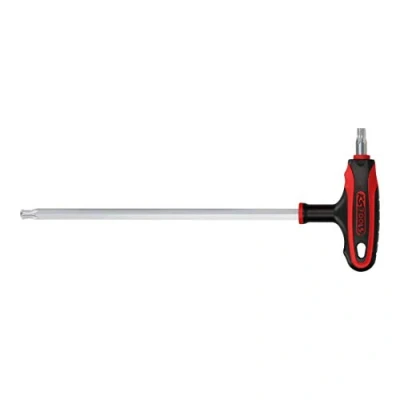 Abbildung von KS TOOLS 151.2760 Winkelschraubendreher Torx, Kugelkopf 211, 150 T30