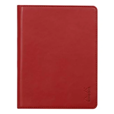Abbildung von Rhodia 213007C Mappe für Block oder Notizheft Rhodiarama N13, DIN A6 (10,5x14,8 cm) 13x17 cm, elegant und praktisch, Rot, 1 Stück