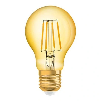 Abbildung von OSRAM LED Vintage Edition 1906, Sockel: E27, Nicht Dimmbar, Warmweiß, Filament Gold