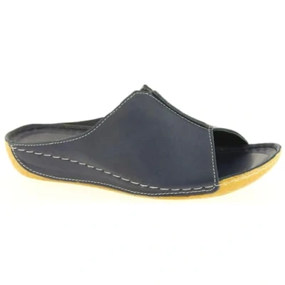 Abbildung von Andrea Conti Damen 27423 Pantoletten, Blau Dunkelblau 017, 39 EU
