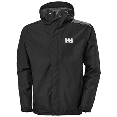 Abbildung von Helly Hansen Herren Seven J Regenjacke, Schwarz, 5XL