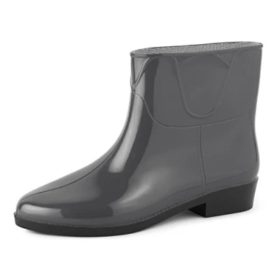 Abbildung von Ladeheid Damen Kurze Gummistiefel LAZT201801 (Graphite, 38 EU)