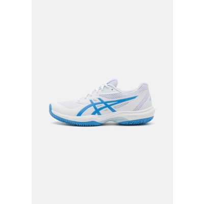 Abbildung von Asics GAME Multicourt Tennisschuh, Damen, Größe: 39, White/blue coast Schuhe