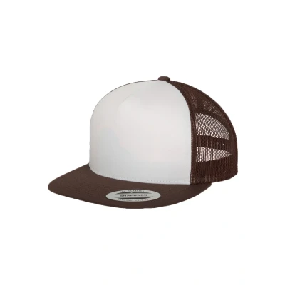 Abbildung von Flexfit Cap, Größe: One Size, Brn/wht/brn