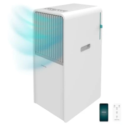Abbildung von Cecotec Mobile Klimageräte ForceClima 7550 Style Connected, 7000 BTU, Abdeckungsbereich 20 m2, Fernbedienung, Berührung, LED Bildschirm, 4 Modi, 2 Geschwindigkeiten, Luftentfeuchter, Timer