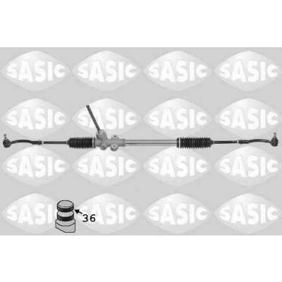 Abbildung von SASIC 7376033 Servolenkung mechanisch mit Axialgelenk, Kugelgelenken HYUNDAI: ix20, KIA: Venga