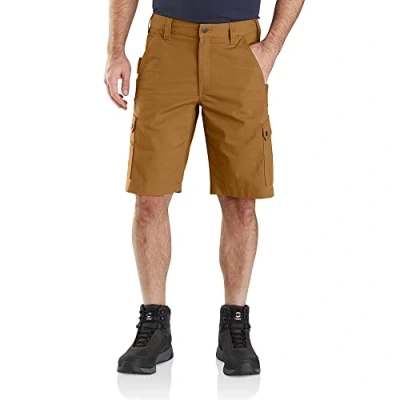 Abbildung von Carhartt Herren Rugged Flex Relaxed Fit Ripstop Cargo Work Utility Shorts, Brown, 32W EU