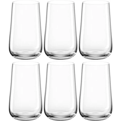 Abbildung von LEONARDO HOME 066417 LD Becher 530ml Brunelli 6er, Glas, 530 milliliters, Klar