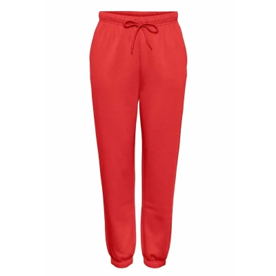 Abbildung von Pieces Pcchilli Jogginghose, Damen, Größe: Small, Poppy red