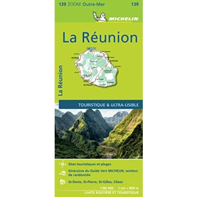 Abbildung von La Reunion Zoom Map 139: (Michelin Map, Band 139)