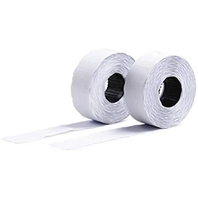 Abbildung von Avery Zweckform PLP1626 Etikettenrolle, 2 zeilig permanent haftend, 16 x 26 mm, 10 Rollen/12000 Stück, weiß