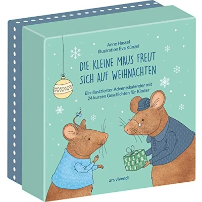 Abbildung von Die kleine Maus freut sich auf Weihnachten (Neuausgabe): Kinder Adventskalender mit 24 kurzen Geschichten für ab 3 Jahren zum Lesen und Vorlesen