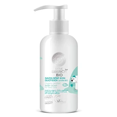 Abbildung von Little Siberica Bio Babyseife für tägliche Pflege, 250 ml