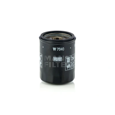 Abbildung von MANN FILTER W 7040 Ölfilter M 20 X 1.5 6H Anschraubfilter FIAT: 500 Hatchback, BRAVO 2, Punto III HYUNDAI: Amica / Atoz,