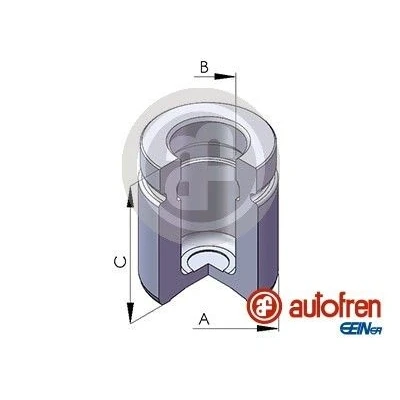 Abbildung von AUTOFREN SEINSA D025609 Kolben, Bremssattel 46 Hinterachse ATE