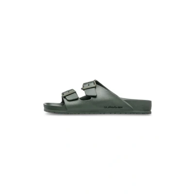 Abbildung von Quiksilver Embark Pantolette flach, Herren, Größe: 43, Dusty olive Schuhe