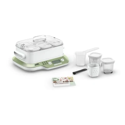 Abbildung von SEB YG660A11 Multi Delices Express &amp; Vegetal Joghurtbereiter mit 6 Gläsern, NC