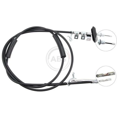 Abbildung von A.B.S. K18004 Handbremsseil 3145 LANCIA: Thema Saloon, CHRYSLER: 300C Saloon