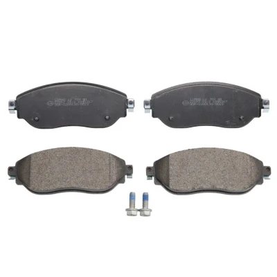 Abbildung von BRECK 22087 00 703 Bremsbelagsatz mit Bremssattelschrauben OPEL: Vivaro B Van, Combi, Platform / Chassis, RENAULT: Trafic 3