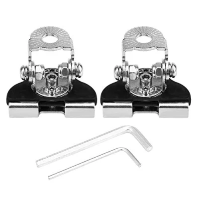 Abbildung von KIMISS 2 Stücke Universal Edelstahl Auto Arbeitslicht Halterung, LED Halterung 360 Grad Einstellbar für Offroad Lkw, Boot, Auto, ATV, SUV