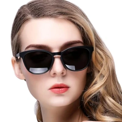 Abbildung von KANASTAL Sonnenbrille Damen Schwarz Klassisch Retro Vintage Sonnenbrillen Polarisiert mit UV400 Schutz