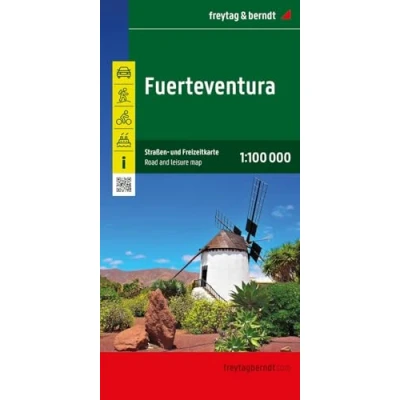 Abbildung von Fuerteventura, Straßen und Freizeitkarte 1:100.000, freytag &amp; berndt (freytag Auto + Freizeitkarten)