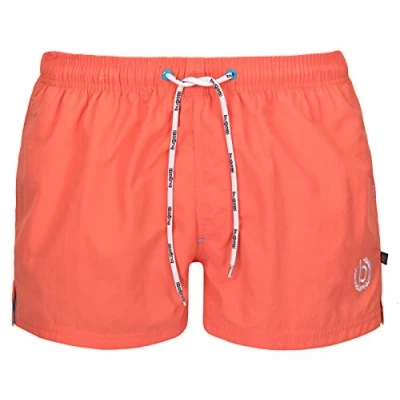 Abbildung von bugatti Kurze Herren Badeshorts in orange Größe L