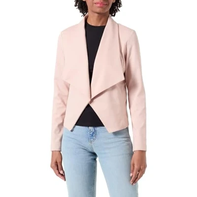 Abbildung von ONLY Onllilia Short Blazer, Damen, Größe: 36, Rose smoke detail/melange