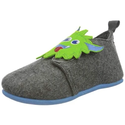 Abbildung von Playshoes Unisex Kinder Filz Hausschuh