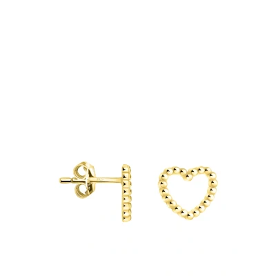 Abbildung von Sofia Milani Stecker Heart Ohrringe, Damen, Größe: One Size, Gold coloured