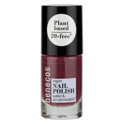 Abbildung von benecos natural beauty Naturkosmetik Nail Polish 20FREE wasserdurchlässig 5ml sweet plum