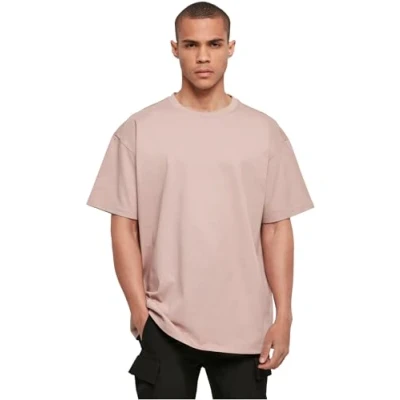 Abbildung von Build Your Brand Herren Heavy Oversize Tee T Shirt, Duskrose, L
