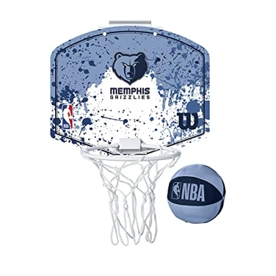 Abbildung von Wilson MINI Basketballkorb NBA TEAM HOOP, MEMPHIS GRIZZLIES, Kunststoff