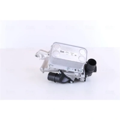 Abbildung von NISSENS 90924 Ölkühler mit Ölfiltergehäuse NISSAN: Qashqai / Qashqai+2 I, RENAULT: MEGANE 2, TRAFIC 2 Kasten, ESPACE 4