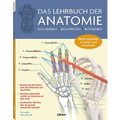 Abbildung von Das Lehrbuch der Anatomie: Kolorieren Beschriften Bestimmen
