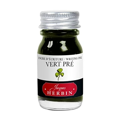 Abbildung von J.Herbin 11531T Tinteflakon für Füller, 10 ml kleegrün
