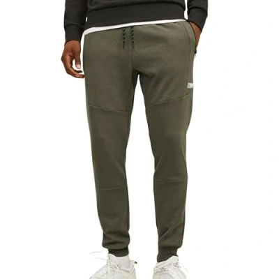 Abbildung von Jack &amp; Jones Jjiwill Jjair Jogginghose, Herren, Größe: Medium, Dusty olive
