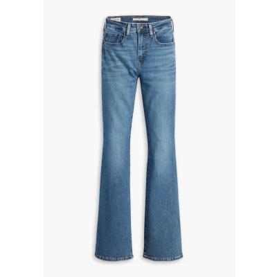 Abbildung von Levi&#039;s 726 HIGH RISE Flare Flared Jeans, Damen, Größe: 33x32, Blue wave mid