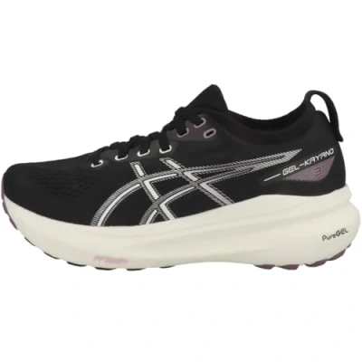 Abbildung von ASICS Damen Gel Kayano 31 Sneaker, Black Pure Silver 1012b670 004, 37.5 EU