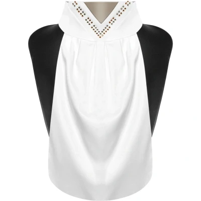 Abbildung von Fair Play Plastron Faven Weiß/Gold