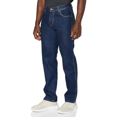 Abbildung von Wrangler Herren Jeans Texas, Regular Fit, Straight Leg, Darkstone, 50W / 32L
