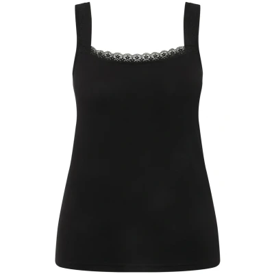 Abbildung von Ulla Popken Unterhemd/shirt, Damen, Größe: 58/60, Schwarz