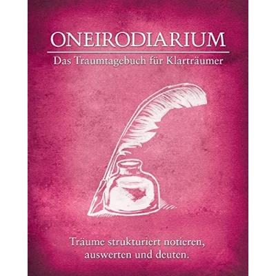 Abbildung von Oneirodiarium, Farbe ROSA: Das Traumtagebuch für Klarträumer