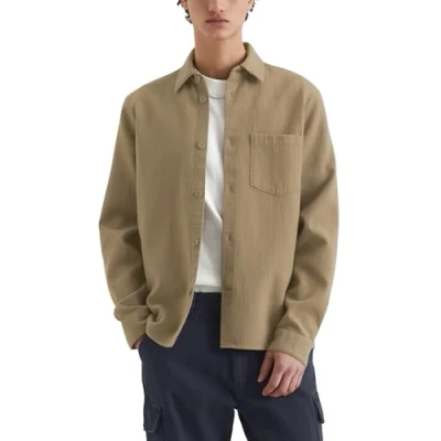 Abbildung von Marc O&#039;Polo Denim Regular Hemd, Herren, Größe: Large, Dusky green