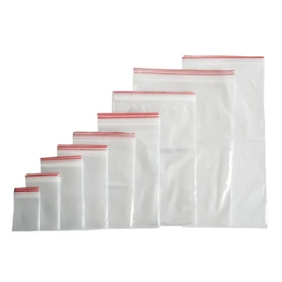 Abbildung von TM Maxx Zip 10 x 12 cm Polybeutel Verschlussbeutel, wiederverschließbar, 40 Größen zur Auswahl