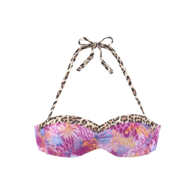 Abbildung von Buffalo Bikinitop, Damen, Größe: 40xD, Rosa bedruckt