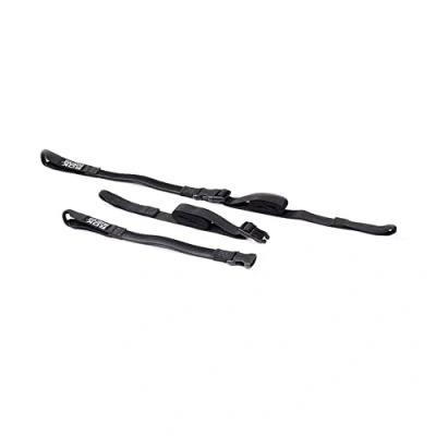 Abbildung von SW MOTECH ROK straps 2 verstellbare Spanngurte. Schwarz. 500 1500 mm