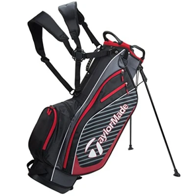 Abbildung von TaylorMade Pro Stand 6.0 Golf Bag, Schwarz/ Rot